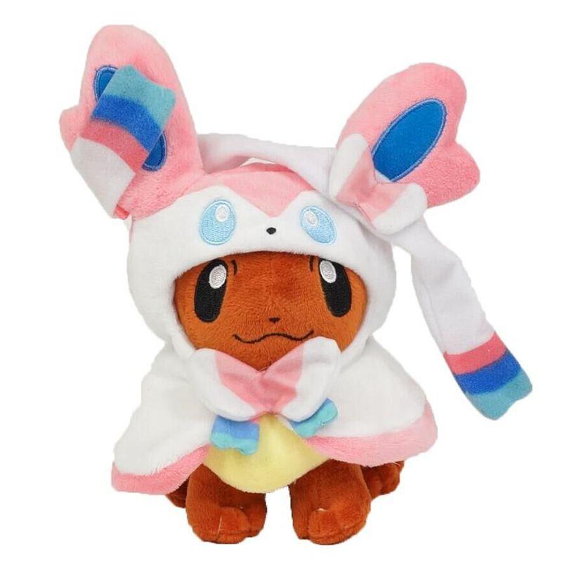 Adorable Pokemon Center Eevee Sylveon Flareon Nymphia Plush Doll Soft Figure Toy