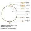 New Chinese Czech Beaded Sunflower Pendant Necklace Retro Ethnic Style Colored Natural Stone Long Sweater Chain