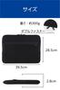 ELECOM Neoprene Laptop Case with Zipper Pocket for 15.6-inch PCs, Black, BM-IBPTNP15BK
