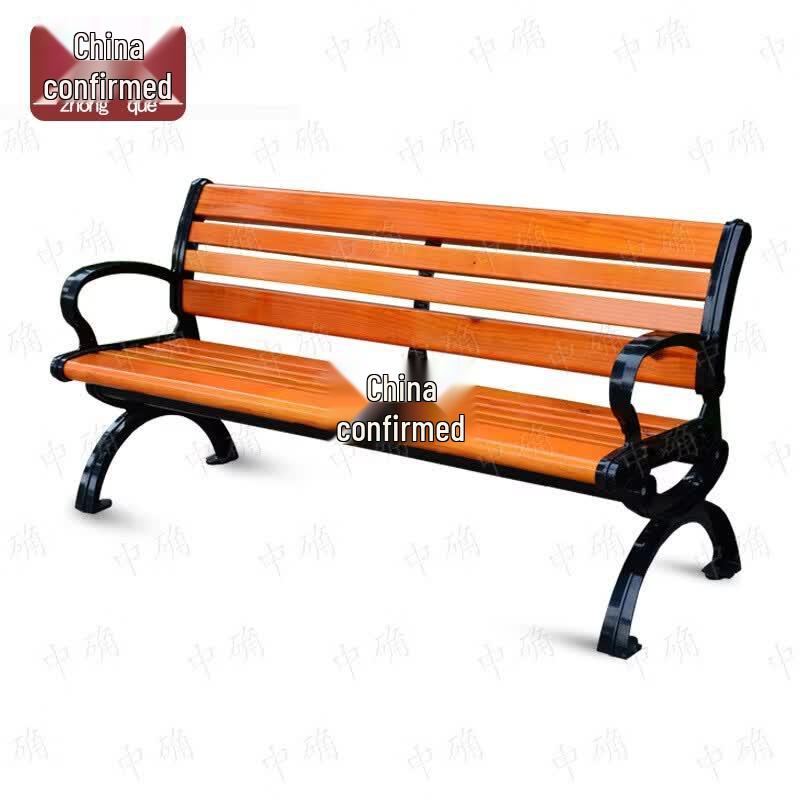Outdoor Solid Wood Park Bench