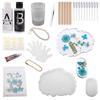 DIY Dried Flower Coaster Kit: Embossed Glue Gift Set for Teacher's Day