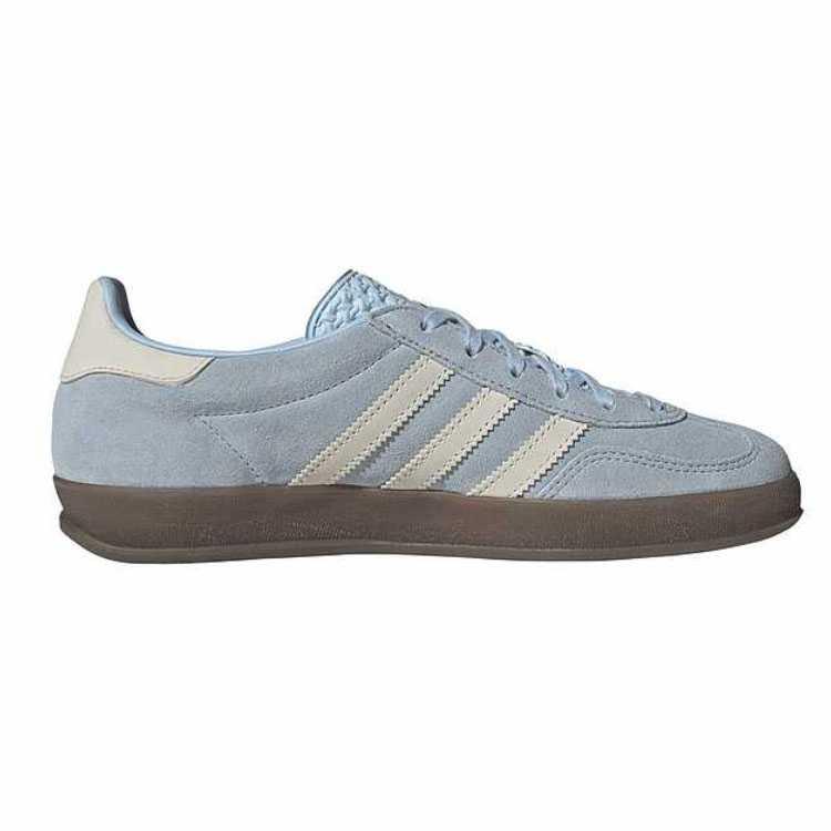 Adidas Gazelle Indoor Clear Sky Gum Damen Sneaker Blau Off-White JI2717
