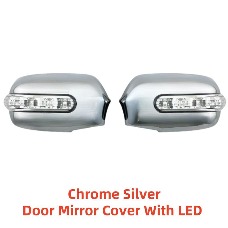 

Car upgrade Chrome Rearview Accessories Plated Trim Door Mirror Cover With LED For Toyota Echo 2000 2001 2002 2003 2004 2005 Chrome
