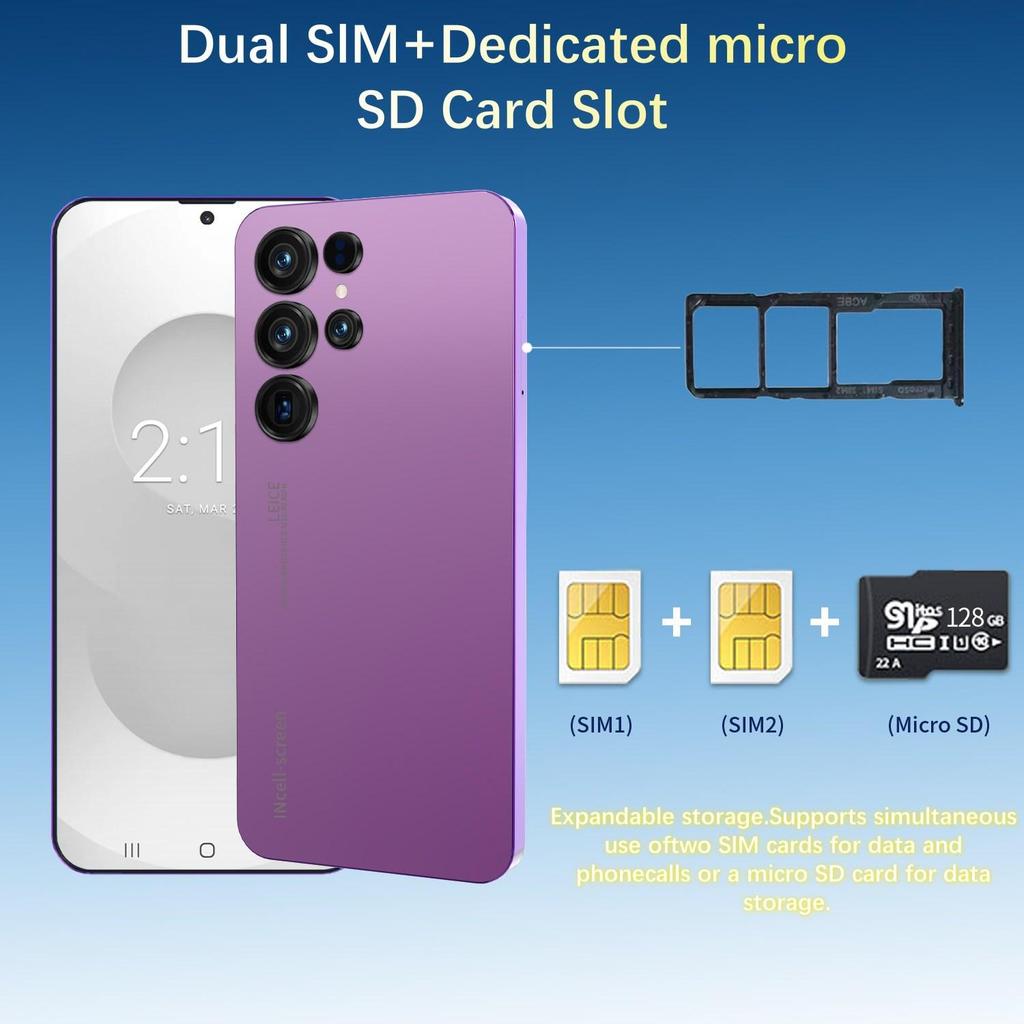 Noul smartphone Android S24 Ultra 5G 16GB+1TB