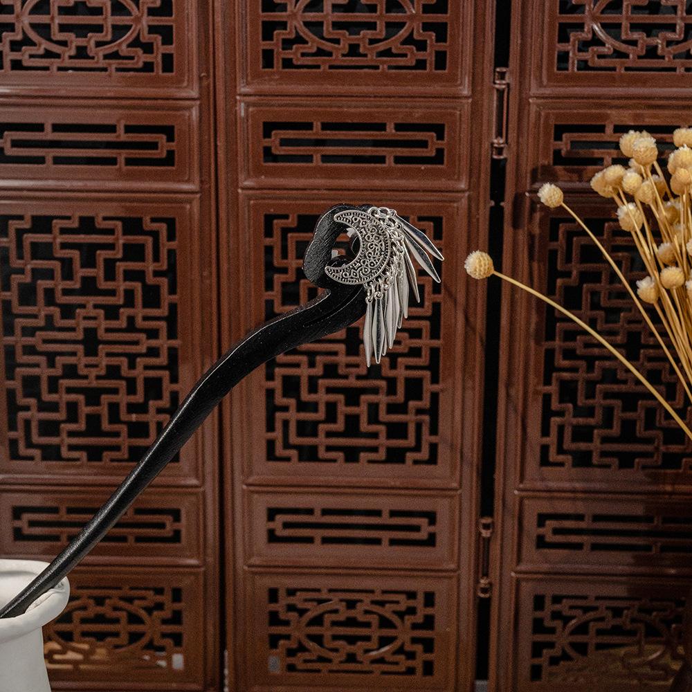 Nationalstil Perle Blume Quaste Quaste Quaste Anhänger Hanfu Accessoire Haarnadel Weiblich Neu Chinesisch Antiker Stil Glockenblume Haarnadel