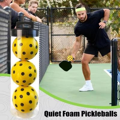 Hohe Elastizität Stille Pickleball Bälle 74mm Exakte Echte Bälle Kinderspielzeug