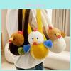 Creative Cute Chicken Backpack With Plush Toy For Kids And Adults