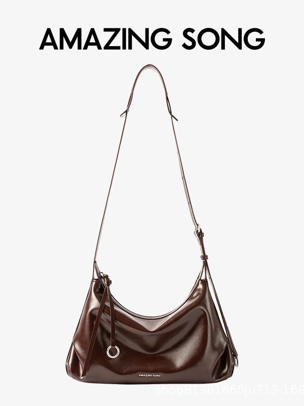 Chen Duling Style: Amazing Song Yisong Donut Hobo Shoulder/Crossbody/Underarm Bag