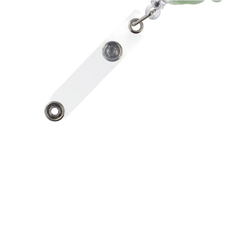 Name Tag Nurse Badge Reel Cartoon Dog Easy Pull Buckle Retractable Badge Holder  Doctor Students