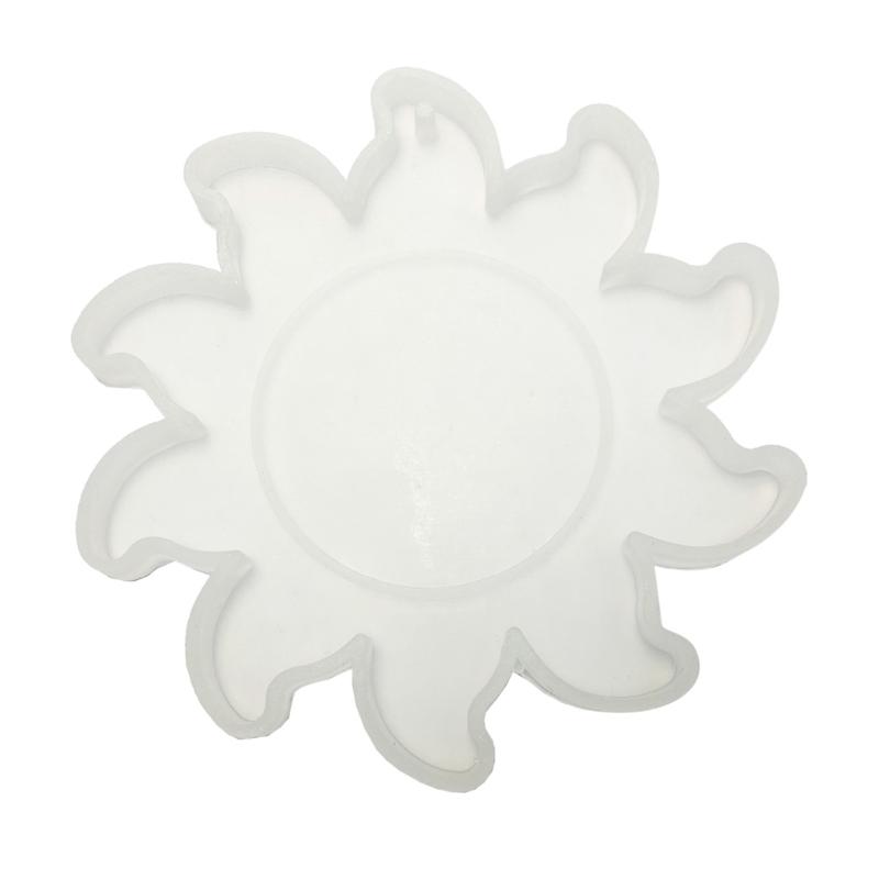 

Unique Epoxy Resin Casting Soap Mold Sunflower Aromatherapys Silicone Mold for DIY Wax Candle Soaps Making Craft Tool 1