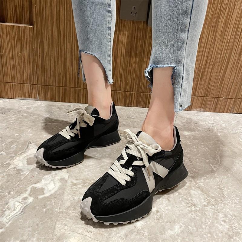 

Новые весенние женские туфли из воловьей кожи, спортивная обувь на толстой подошве, повседневная студенческая обувь, кожаная обувь 3506-126