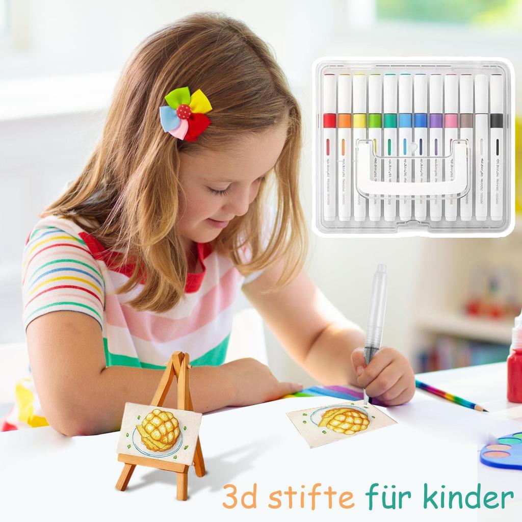 Foam Texture Painting Kit Puffy Foam Texture Painting Kit Bubble 3D Canvas Sponge Drawing Paper Craft Art Supplies for Boys Kids