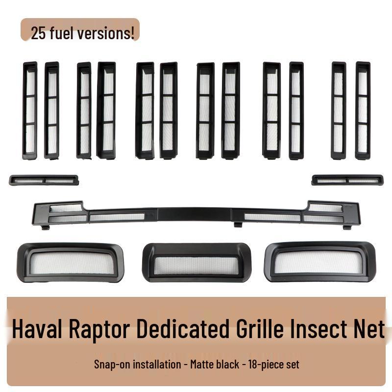 Haval Menglong Insect Net: Front Grille Radiator Cover for 25 Models – Anti-Insect & Pollen Protection