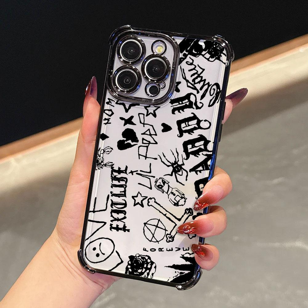

Lil Peep Love Funda For iPhone 17 Pro 16 15 14 13 12 11 Pro Max Case 17 Plus 17E 16E 17Air Silicon Camera Protection Phone Cover iPhone 11Pro Max
