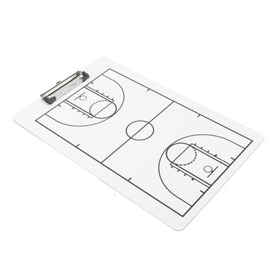 Basketball Coaching Board PVC Dry Erase Coaching Clipboard Strategy Whiteboard for Plays Game Planning Training