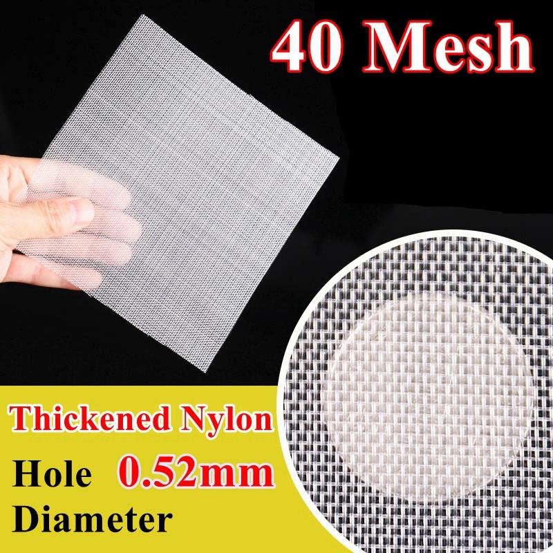 6-80 Mesh Potravinárska Zosilnená Nylonová Filtračná Sieťovina Mikrónová Domáca Kuchyňa Olej Potraviny Voda Filtračná Sieťovina Vínne Pivo Varenie