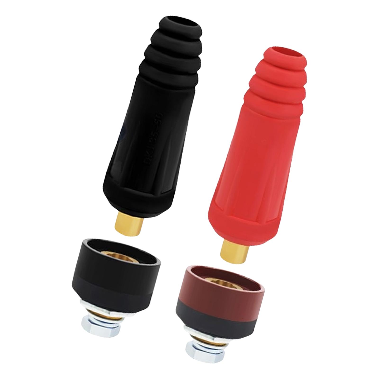 

4pcs Quick Connect Plug Set Electrical Connector for Easy & Secure Electrical Connections In Various Voltage Environment A