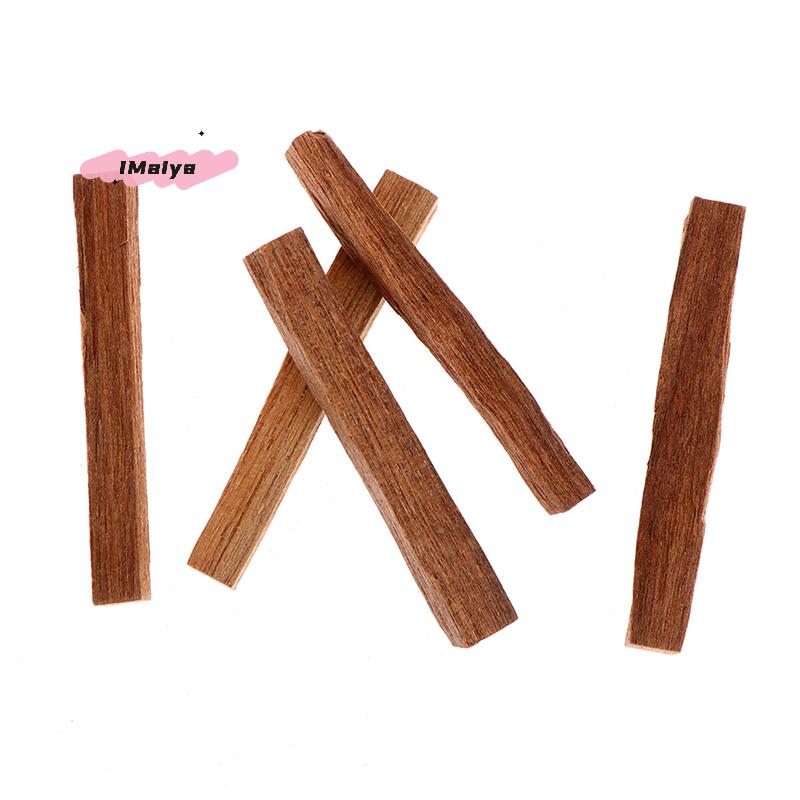 M-50g/pack 7CM Aromatic Fragrance Sandal Wood Chips Sandalwood Incense Sticks Irregular Resin DIY Craft