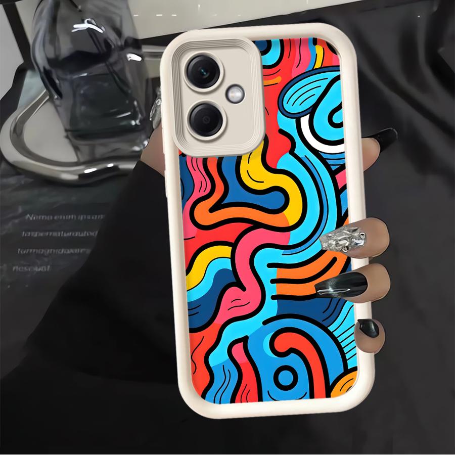 Phone Cover Case for Xiaomi Redmi Note 14 Pro Plus 12s 11s 14C 12C 11 A1 A2 A3 A4 10 12 Note 13 13C Trendy Graffiti Art