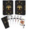 2 Pack Playing Cards | Large Print Playing Cards | Easy to Shuffle, Premium Poker Cards for Card Games Family Game Night Table M