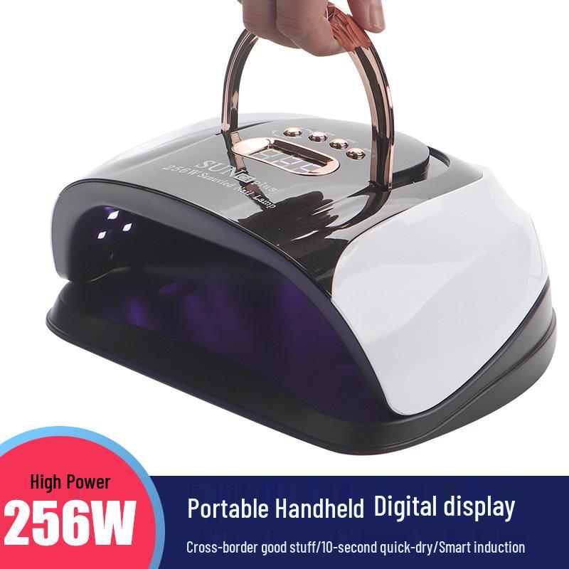 Lâmpada LED de Fototerapia e Cura UV de Alta Potência 256W Secador de Unhas