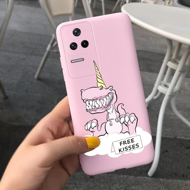 Per Xiaomi Poco F4 Custodia Cute Alien Cartoon Cover morbida in silicone TPU Custodia per telefono per Xiaomi Poco F4 GT PocoF4 Capa antiurto Coque