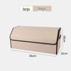 Leather Car Trunk Storage Organizer Box