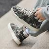 39-47 Übergröße Schuhe für Herren Fad Camouflage Canvas Schuhe Schnürschuhe Komfort High-Top Board Schuhe Vielseitige Freizeit-Sneaker für Herren
