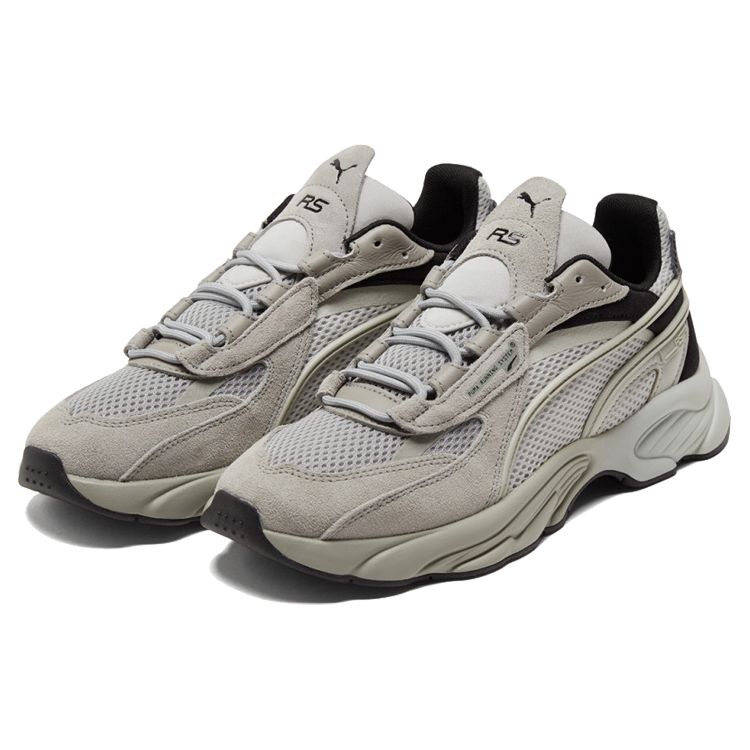 Puma Rs-Connect Ombre Gray Unisex Grey Black Sneakers 383425-02