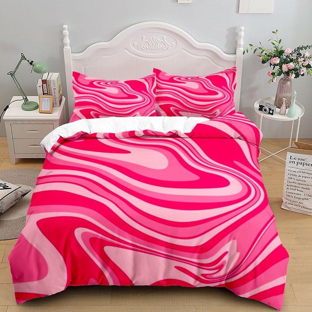 Liquid Swirl Abstract Bedding Set without sheet King Queen Double Full Twin Single Size Bed Linen Set