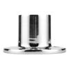 316 Stainless Steel Round Stanchion Base 90 Degree Marine Boat Hand Rail Fitting for 32mm Pipe