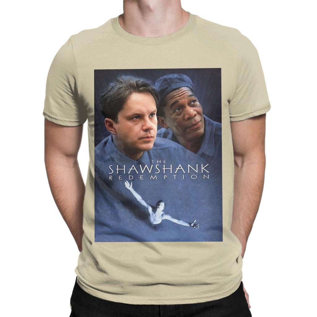 shawshank redemption design new movie design you Graphic Funny 100 Cotton TShirt The Shawshank Redemption Tees Tops For Unisex