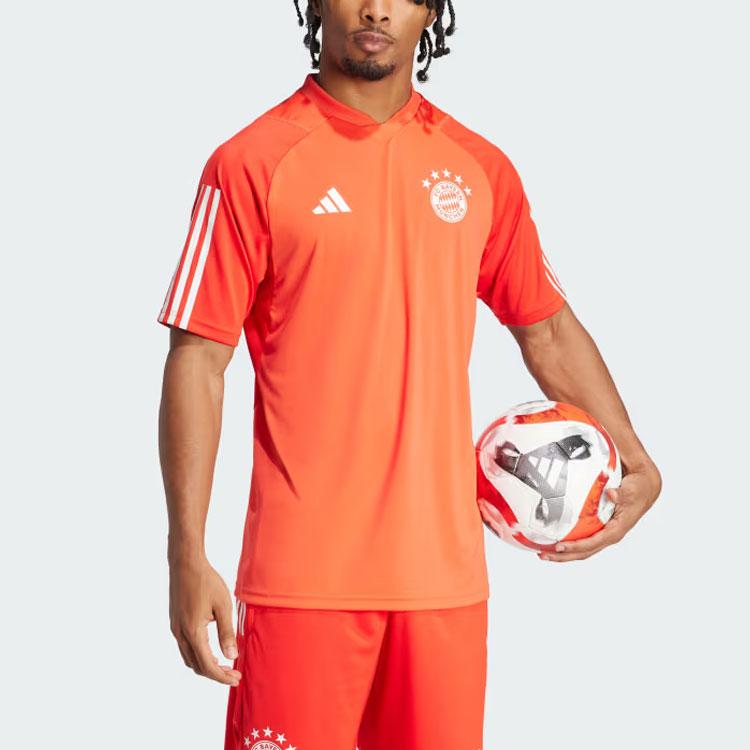 New Adidas Fc Bayern Tiro 23 Training Jersey Soccer Jersey Men's Red IQ0608