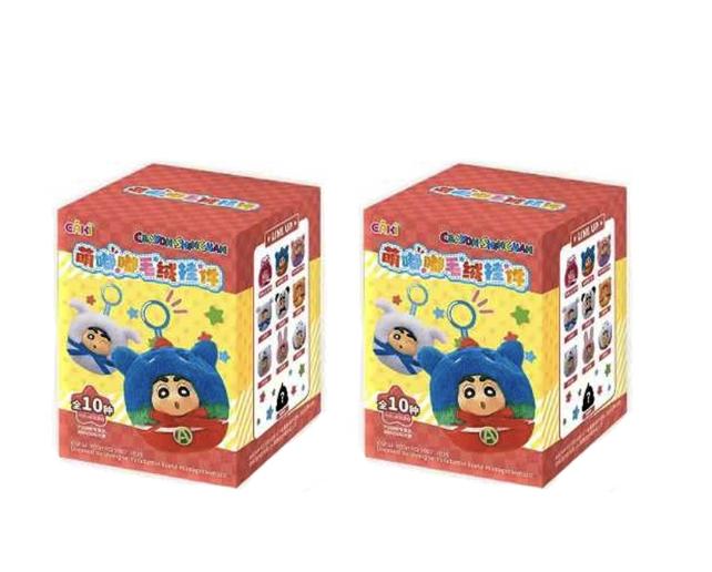 Genuine Eaki Crayon Shin-Chan Cute Chubby Series Plush  Cute Bag Pendant Trendy Toys Collect Decor  Mysterious Box Gift