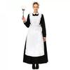 Elegante Costume da Cameriera Filippina da Donna Per Halloween Cosplay Performance Teatrale In Tessuto di Poliestere