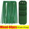 Metal Garden Stakes U Shape Landscape Staples Ground Nails Heavy Duty Fence Film Tents Securing Pegs Sod Pins Outdoor Gardening