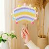 Romantic DIY Bamboo Fan Traditional Hand Cranked Fan Creative Ethnic Style Fan  Summer