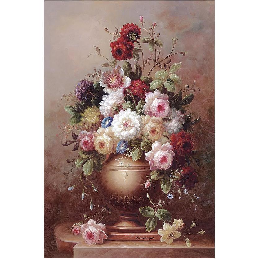 Peony Flower-Celestial Beauty, The King of Flowers-Painting Wooden Jigsaw Puzzles for Teens and Family (1000 Piece)