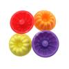 3pcs/5pcs Chimney Shaped Savarin Cake Silicone Mold 7cm Bundt Baking Pan Chiffon Cake Mould