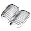 2 Stück Chrom Frontnieren-Grill für E46 M3 325Ci 3er Serie 2-türig 99-06