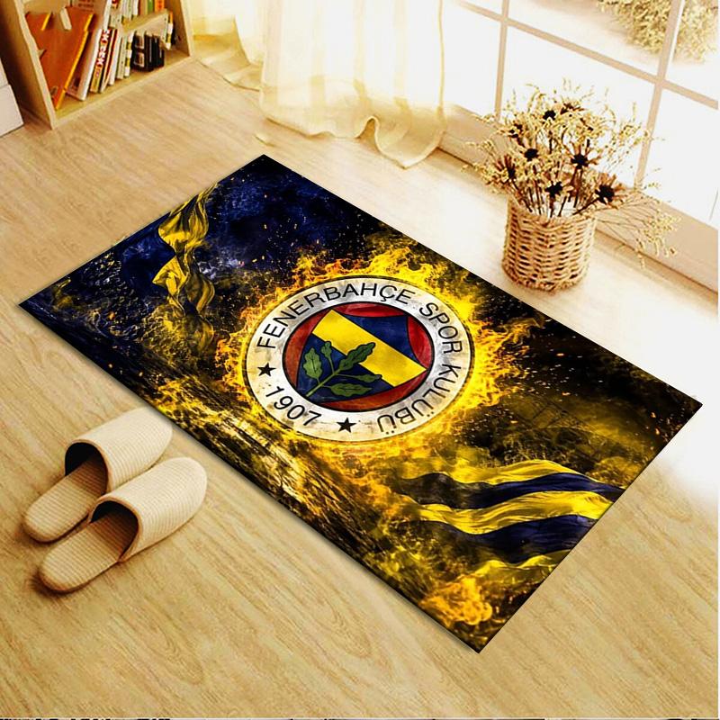 Fenerbahce sk Carpet Rug for Living Room Bedroom Home Sofa Decoration,Kids play Non-slip Floor Mat