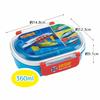 Skater Children's Ag+ Antibacterial Soft-Serving Lunch Box, 360ml, Plarail 21, Made in Japan (QAF2BAAG-A)