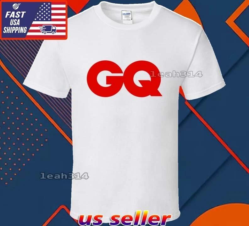 New Shirt Gq Magazine Logo T-Shirt Funny American Usa Unisex Size S-5XL S