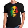 Bob Marley T-Shirt Gesicht Herren Damen Reggae Jamaika Unisex Tee Top