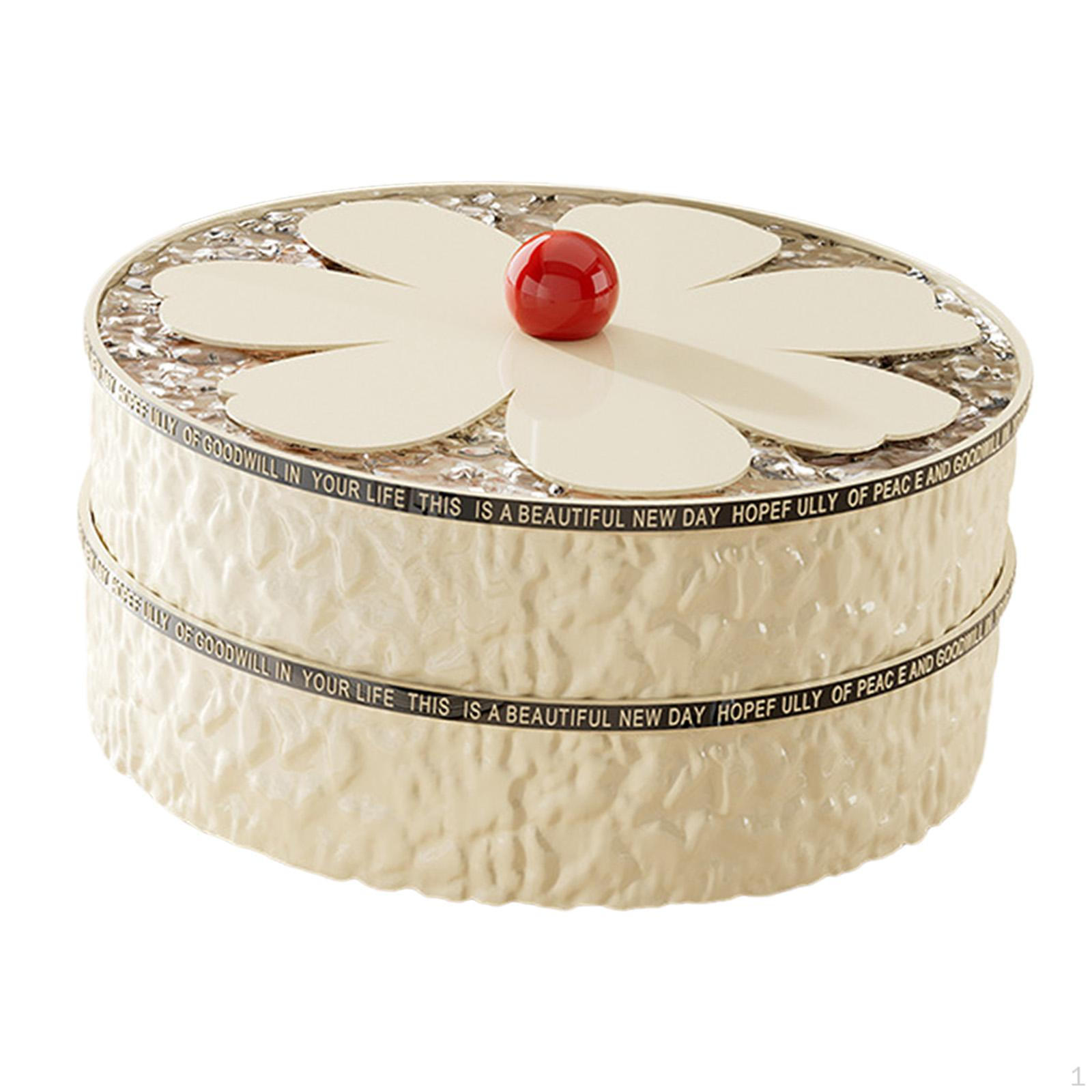 

Разделенный поднос для подачи закусок из сухофруктов, сухофруктов, сухофруктов, сладостей, печенья 2 layer