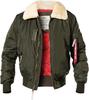 Winter Jacket Alpha Industries Injector III Man (143104) Dark Green