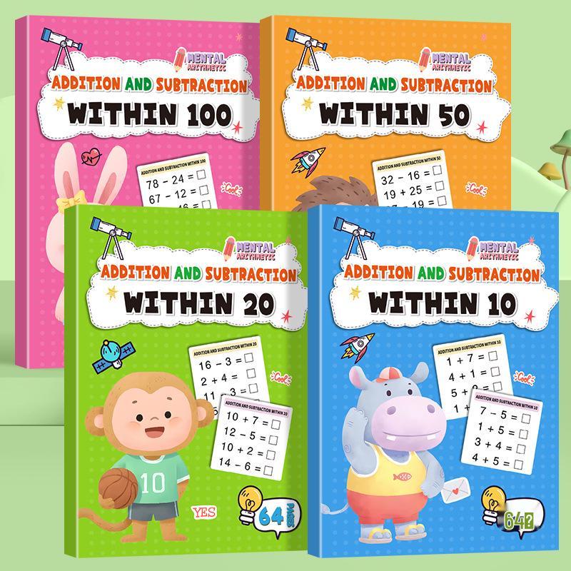 Early Childhood to Primary School Transition Math Practice Book: 10-100 Addition & Subtraction