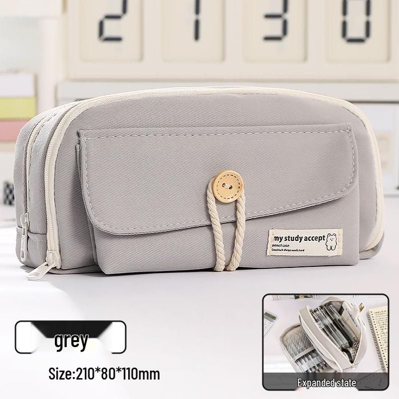 Japanese Style Large Capacity Pencil Case for Students
