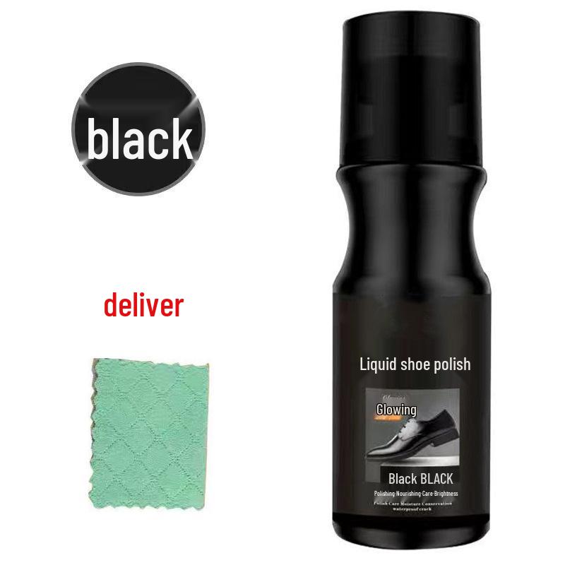 Colorless Liquid Shoe Polish & Care Oil with Integrated Brush