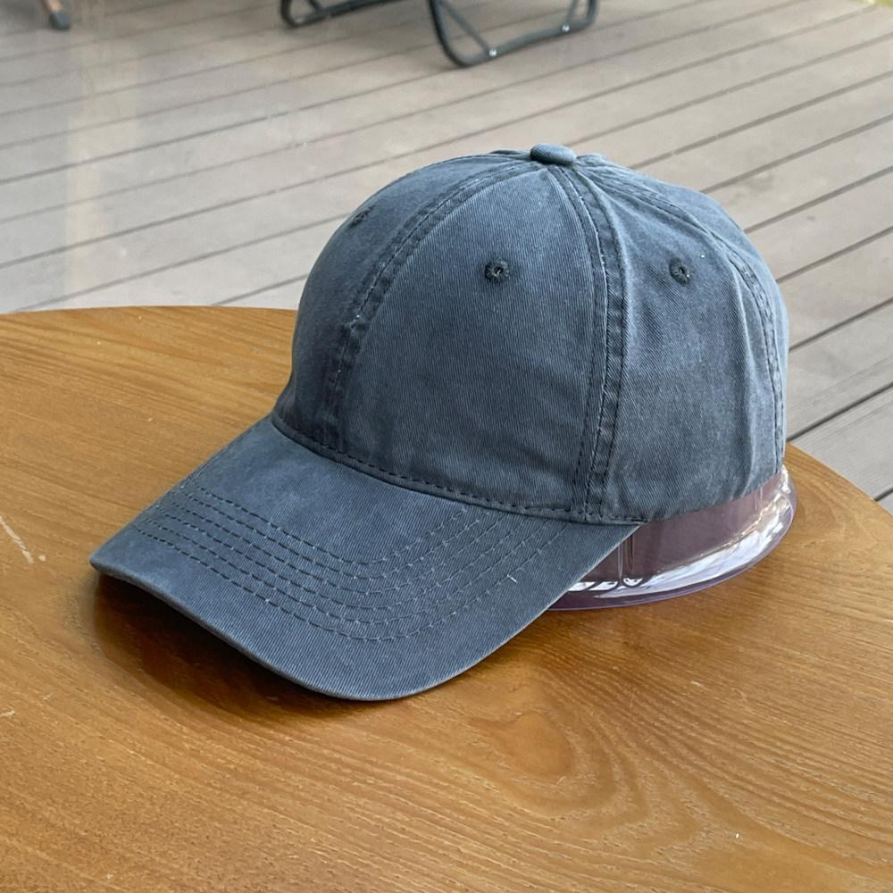 Hat Women's Simple Versatile Solid Color Baseball Cap Couple Casual Face Small Light Board Cap Men's Four Seasons